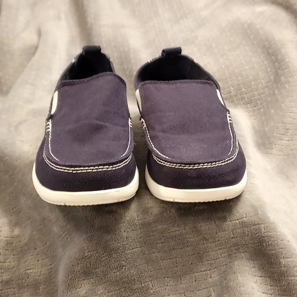 Crocs Men’s Walu Slip-On Navy White sz 9 Preppy - Picture 2 of 9
